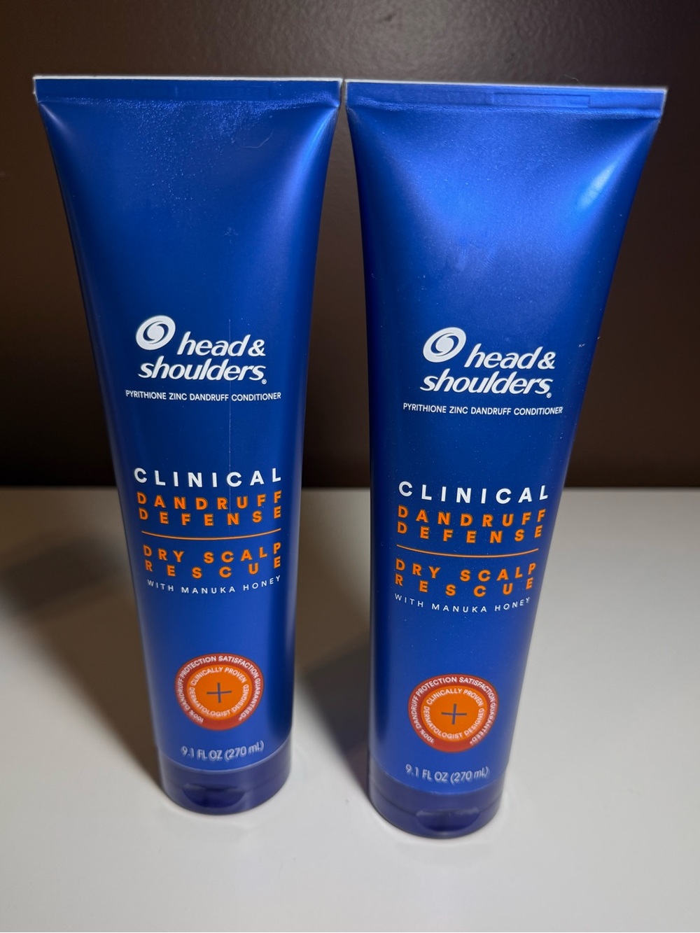 2 PACK Head & Shoulders Clinical Dandruff Defense Conditioner Dry Scalp Rescue